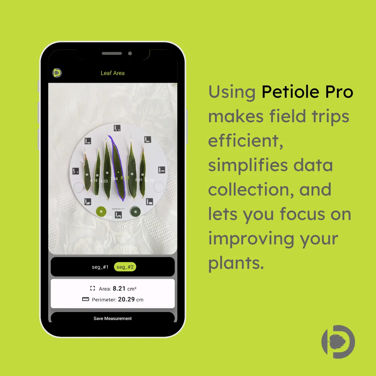 Petiole Pro’s design, optimized for such techniques, ensures that even when multiple leaves are being measured together, the precision isn’t compromised.