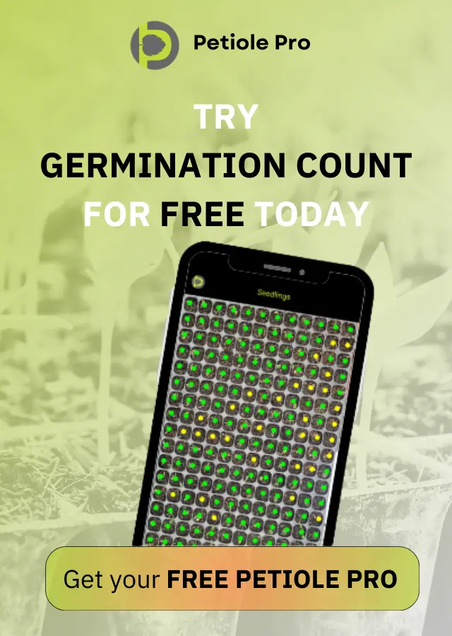 Germination Count in Smartphone